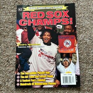 Red Sox Champs 2004 magazine